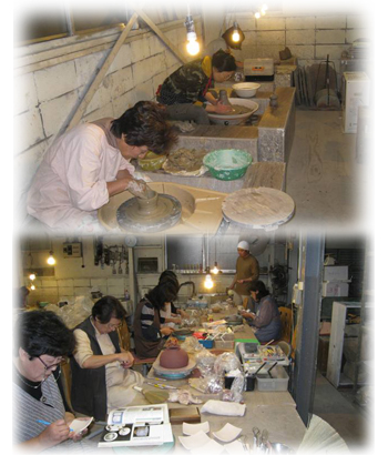 宇都宮陶芸倶楽部会員の活動